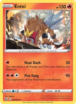 Entei (Battle Styles 20)
