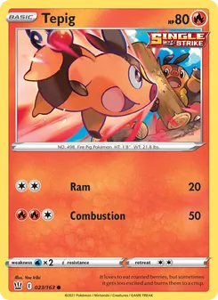 Tepig (Battle Styles 23)