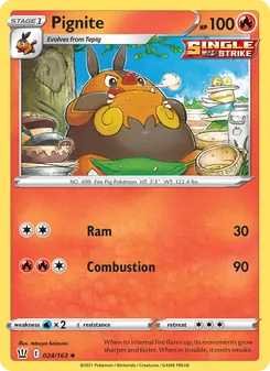 Pignite (Battle Styles 24)