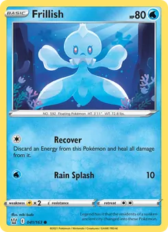 Frillish (Battle Styles 41)