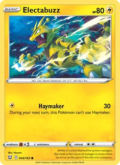 Electabuzz (Battle Styles 44)
