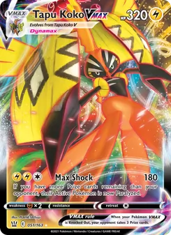 Tapu Koko VMAX (Battle Styles 51)