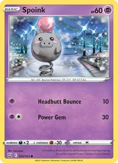 Spoink (Battle Styles 55)