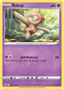 Baltoy (Battle Styles 57)