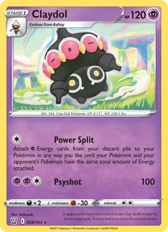 Claydol (Battle Styles 58)