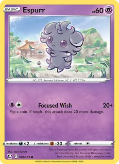 Espurr (Battle Styles 60)