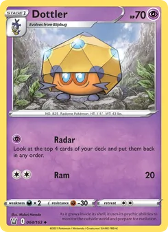 Dottler (Battle Styles 64)