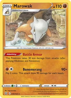 Marowak (Battle Styles 70)