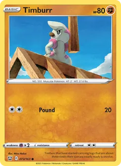 Timburr (Battle Styles 73)