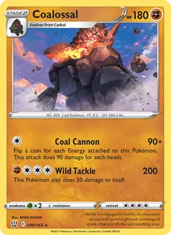 Coalossal (Battle Styles 80)