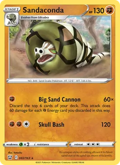Sandaconda (Battle Styles 82)