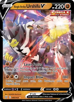 Single Strike Urshifu V (Battle Styles 85)