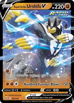 Rapid Strike Urshifu V (Battle Styles 87)