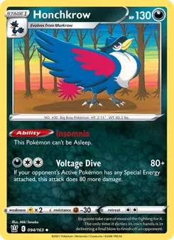 Honchkrow (Battle Styles 94)