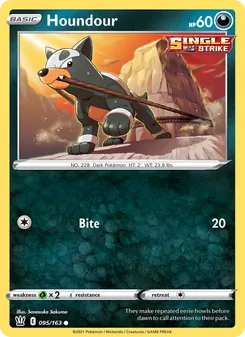 Houndour (Battle Styles 95)