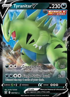 Tyranitar V (Battle Styles 97)