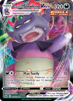 Galarian Slowking VMAX (Chilling Reign 100)