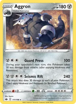 Aggron (Chilling Reign 111)