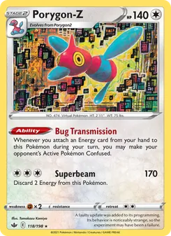 Porygon-Z (Chilling Reign 118)