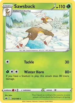 Sawsbuck (Chilling Reign 12)