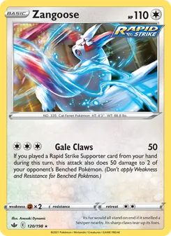 Zangoose (Chilling Reign 120)