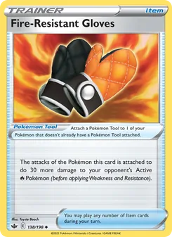 Fire-Resistant Gloves (Chilling Reign 138)