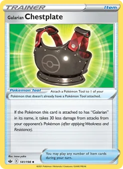 Galarian Chestplate (Chilling Reign 141)