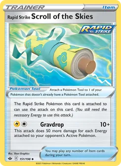 Rapid Strike Scroll of the Skies (Chilling Reign 151)
