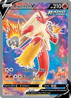 Blaziken V (Chilling Reign 161)