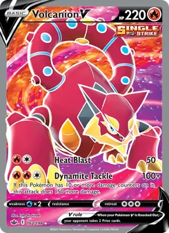 Volcanion V (Chilling Reign 162)