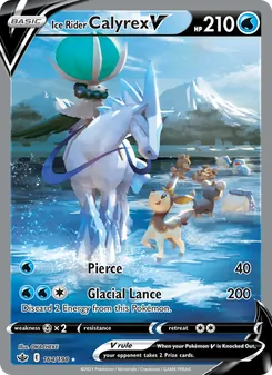 Ice Rider Calyrex V (Chilling Reign 164)