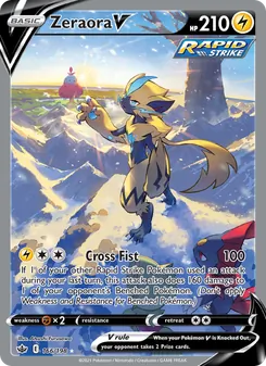 Zeraora V (Chilling Reign 166)