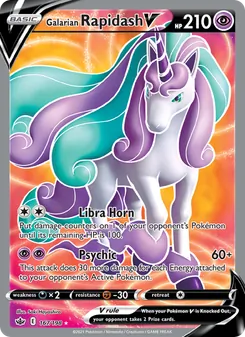Galarian Rapidash V (Chilling Reign 167)