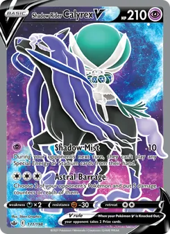 Shadow Rider Calyrex V (Chilling Reign 171)