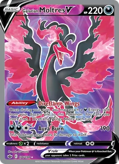 Galarian Moltres V (Chilling Reign 176)