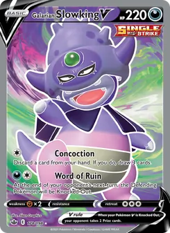 Galarian Slowking V (Chilling Reign 178)