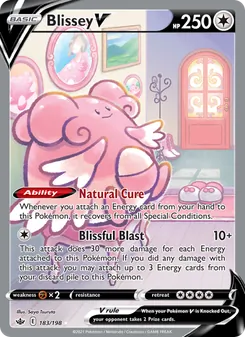 Blissey V (Chilling Reign 183)