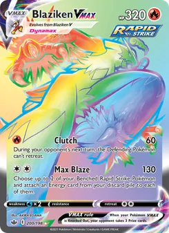 Blaziken VMAX (Chilling Reign 200)