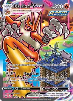 Blaziken VMAX (Chilling Reign 201)