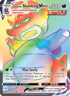 Galarian Slowking VMAX (Chilling Reign 207)