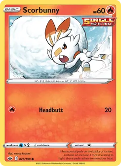 Scorbunny (Chilling Reign 26)