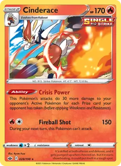 Cinderace (Chilling Reign 28)