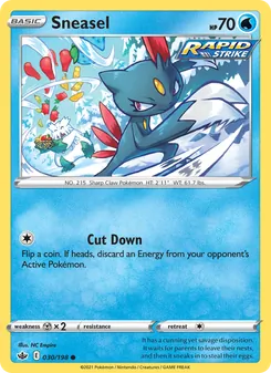 Sneasel (Chilling Reign 30)