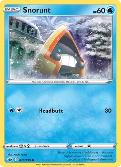 Snorunt (Chilling Reign 35)