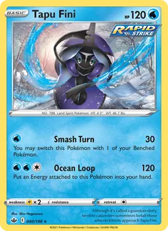 Tapu Fini (Chilling Reign 40)