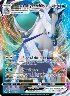 Ice Rider Calyrex VMAX (Chilling Reign 46)