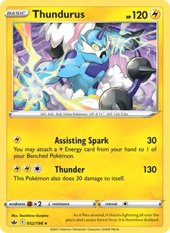 Thundurus (Chilling Reign 52)