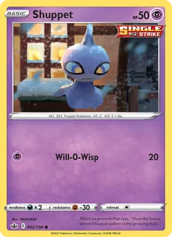 Shuppet (Chilling Reign 62)