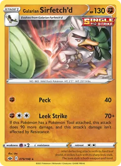 Galarian Sirfetch'd (Chilling Reign 79)