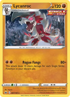 Lycanroc (Chilling Reign 87)